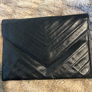 YSL Saint Laurent Vintage Envelope Clutch